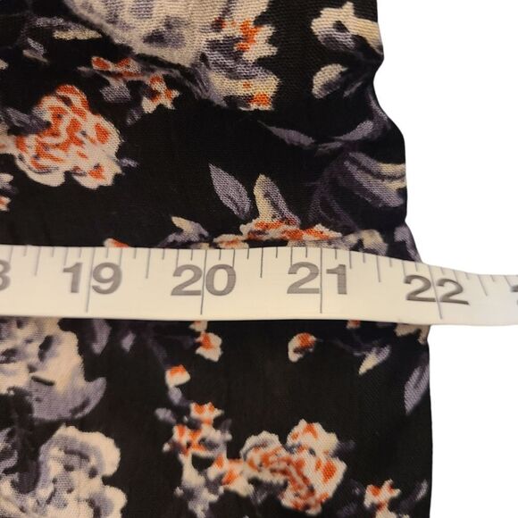 ETC Tunic Floral Bohemian Hippie Flowy Sz L - Picture 8 of 16